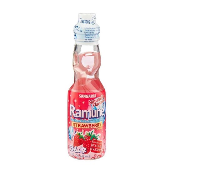 Ramune Soda Strawberry.