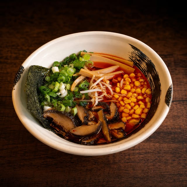 Curry Garden Ramen / 咖喱田园拉面.
